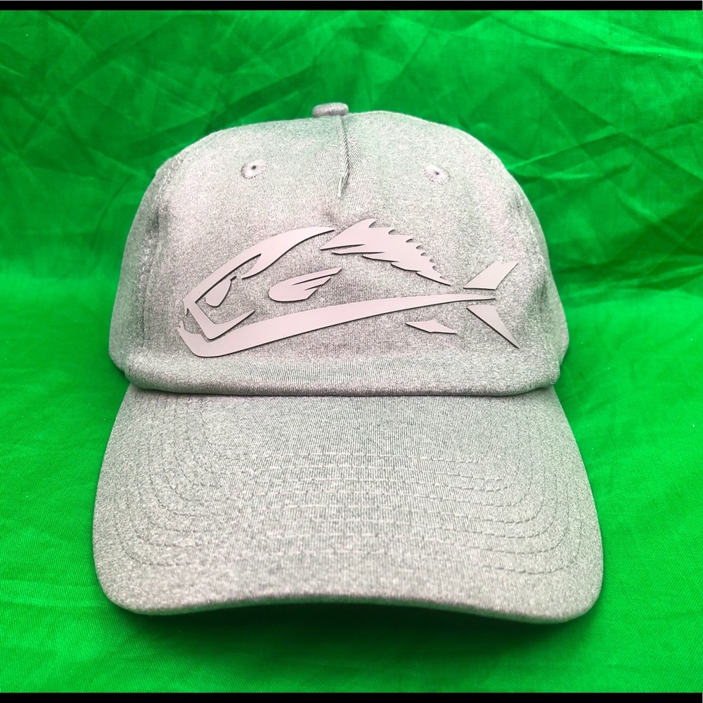 Field & Stream Men's Fish Icon Cap L/XL Gray New